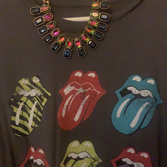 Rolling Stone Gray Womens Tee - Picture 3 of 4